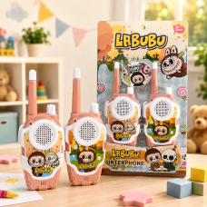 Детские игрушечные рации LABUBU, набор из 2 раций.