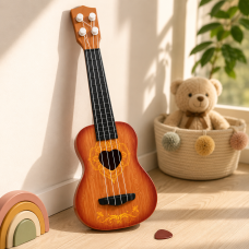 Детская гитара Baroque Guitar 43 см, 6 струн, с медиатором, в коробке
