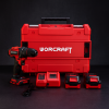 Шуруповерт Бесщеточный + 2 АКБ 6Ah + Металлический патрон Worcraft 36V