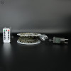 Гірлянда Роса Мішура 100м 2000 LED на зеленому медному дроті з пультом IP44/IP65 вулична