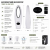     Сучасний tower-вентилятор без лопатей 45W з пультом ДК та LED-керуванням