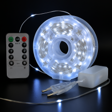 Гірлянда «Роса» 100 м/1000 High-Brightness LED, IP44, білий