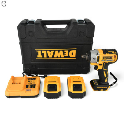 DeWALT гайковерт акумуляторний 36V безщітковий з кейсом, 2×5Ah акумуляторами  №0