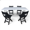 Кемпінговий комплект Travel Table Set — складний стіл HDPE 180 см та 4 туристичних крісел