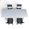 Кемпінговий комплект Travel Table Set — складний стіл HDPE 180 см та 4 туристичних крісел