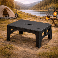 Стол для пикника складной 70×45×38 см, пластиковый кемпинговый вариант.