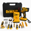 Шуруповерт ударный DeWALT 21V + 2 АКБ 2Ah + Металлический патрон
