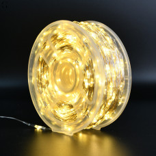 Гірлянда світлодіодна Нитка Роса 50 м 500LED USB тепле світло