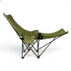     Складне туристичне крісло-павук Compact Outdoor Chair 100 кг з чохлом чорне