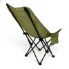     Складне туристичне крісло-павук Compact Outdoor Chair 100 кг з чохлом чорне