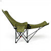     Складне туристичне крісло-павук Compact Outdoor Chair 100 кг з чохлом чорне