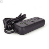Сетевой фильтр Удлинитель USB Т-56 (2×220В+2×USB+1×Type-C),2m