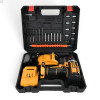 Шуруповерт DeWALT 21V Безщітковий + 2 АКБ 20Ah + Металевий патрон + Набір інструментів 