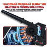 Аккумуляторная воздуходувка 2 в 1 слеш пылесос для сада BLOWER LY-4, 2 аккумулятора