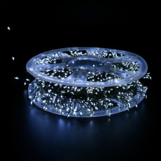 Светодиодная Роса Мишура гирлянда LUX "Mini-LED" 50 м/1500 диодов, IP44,