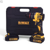 Шуруповерт DeWALT 21V Бесщеточный + 2 АКБ 2Ah + Металлический патрон