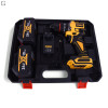 Шуруповерт DeWALT 24V Бесщеточный + 2 АКБ 10Ah + Металлический патрон + Набор инструментов