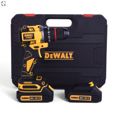 Шуруповерт DeWALT 36V Бесщеточный + 2 АКБ 2Ah + Металлический патрон + Набор инструментов