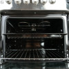Комбинированная плита ELITE Lux OEG 6631 T IX - 3 газовые конфорки + 1 электро, электрическая духовка, пьезоподжиг