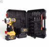 DeWALT гайковерт акумуляторний 36V безщітковий з кейсом, 2×5Ah акумуляторами та набором насадок
