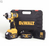 DeWALT гайковерт акумуляторний 36V безщітковий з кейсом, 2×5Ah акумуляторами та набором насадок