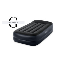 Intex Кровать велюр 64122 ND(3) с подголовником, встроенный насос 220V, размер 99X191X42см