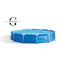 Intex Бассейн каркас 28210 (1) круглый, /6+лет/, в коробке, 366*76см, 6,503 л