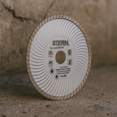 Алмазный диск TURBO STERN 180×2.8×22.2 для быстрой резки бетона, камня, кирпича и строительных материалов