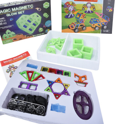 Магнитный конструктор Magical Magnet деталей 116 №3