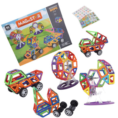 Магнитный конструктор Magical Magnet 86 деталей №0