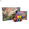 Магнитный, конструктор транспорт, 128 деталей Magnit/Magical/LIMO TOY