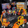 Магнітний конструктор 179 деталей будтехніка Magnit/Magical/LIMO TOY