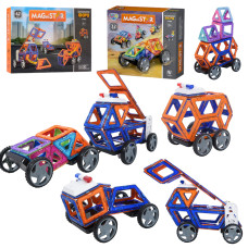 Магнитный конструктор Magical Magnet 74 детали транспорт Magnit/Magical/LIMO TOY