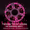 Гірлянда LED 50м 500 LED рожева, з контролером, кожен 100-й діод білий
