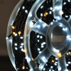 Гірлянда LED 50м 500 LED біла, з контролером, кожен 100-й діод білий
