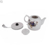 Керамический электрочайник LumaBella LB-59016 1.2 л, 1500 Вт, скрытый нагревательный элемент, фильтр.