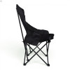     Складне туристичне крісло-павук Compact Outdoor Chair 100 кг з чохлом чорне