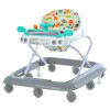 Ходунки BAMBI M 6061-11-4 с музыкой и подсветкой, 8 колес, серые с голубым.