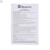 Газова плита Domotec (Grey) — 3 конфорки, для балонного газу, без кришки