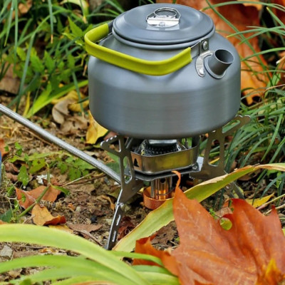 Горелка Kovea Maximum Stove с пьезоподжигом для цангового баллона, складная, портативная, 1.76 кВт №0