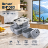Гастроємність із кришкою Benson BN-1063 27*17*15 см
