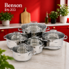 Набор посуды Benson BN-203 (ёмкость 2,1 л, 2,1 л, 2,9 л, 3,9 л, 6,5 л)