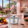 Кастрюля с крышкой Benson BN-217 1,8 л из нержавеющей стали для приготовления пищи