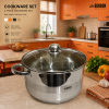 Кастрюля с крышкой Benson BN-222 (ёмкость 8.2 л)