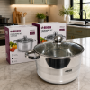Кастрюля с крышкой Benson BN-223 (ёмкость 10 л)