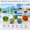 Скляні каструлі та судочки EB-06 із термостійкого скла для кухні та сервірування
