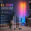 Светодиодная угловая лампа EL-2188 RGB для интерьера, сенсорное управление, 150 см