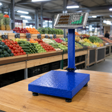 Платформні торгові ваги Rainberg RB-150KG 150 кг, металева платформа 30×40 см