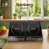 Двухконфорочная индукционная электроплита Rainberg RB-817 для дома и дачи
