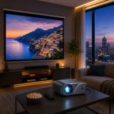 Портативный LED-проектор ViviBright F10 Wi-Fi HD 1280×800 с беспроводным подключением